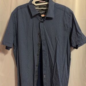 Ted Baker Men's Blue Button Up Shirt